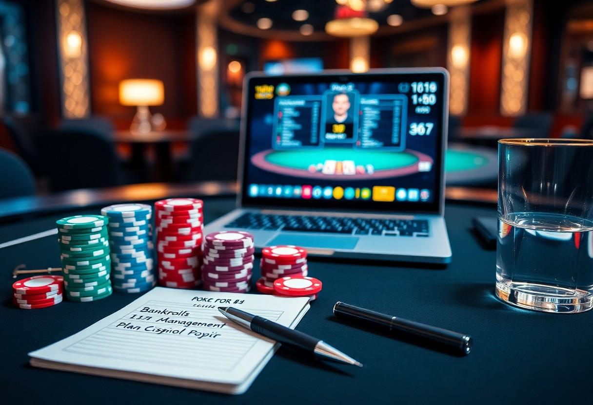 How To Manage Your Bankroll When Playing Poker Online?